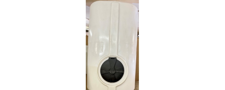 Tank Oval 300 USG w/Lid END
