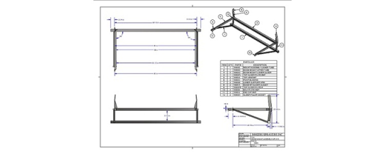 Boom Mount Asby GF13/15 St