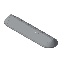 Shroud FM Center w/holes, 60