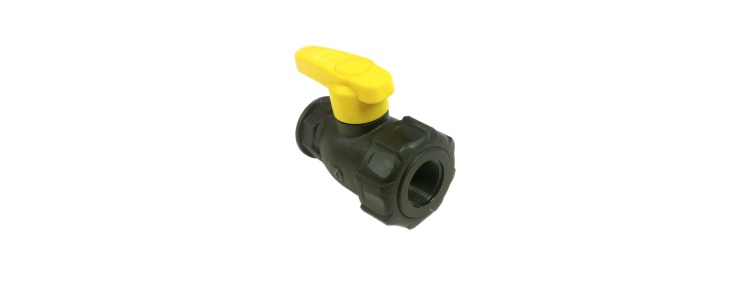 Valve Ball Poly 3/4FPT