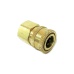 Ftg Brass Quick Coupler 3/8F x 3/8 FNPT