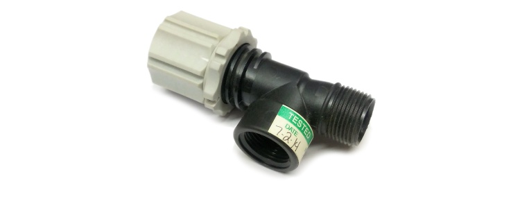 Valve Throttle Poly, 3/4MNPT 23520-3/4-PP