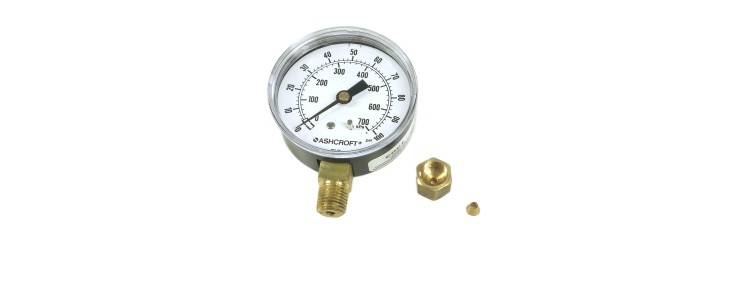 Pressure Gauge 100psi TR Kit KT.1332