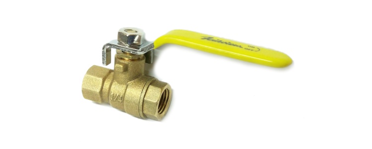 Fairview BV4103B Cast Brass Ball Valve  1/4FNPT