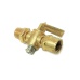 Fairview 2120B Brass Valve Shut Off Cock Pipe 1/4FNPTx1/4MNPT