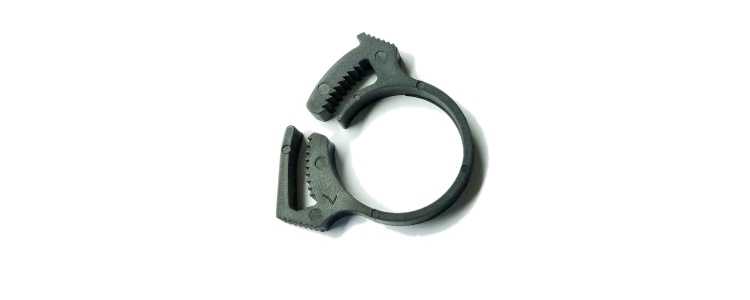 Clamp Hose Plstc Blk SNP-16