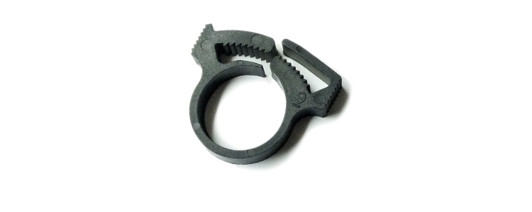 Clamp Hose Plstc Blk SNP-10