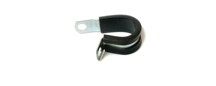Clamp Rubber Insulated, 3/4