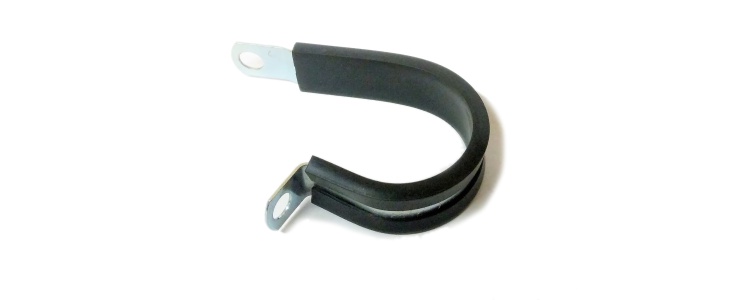 Clamp Rubber Insulated, 1-1/4