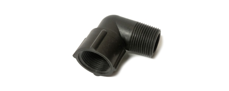 Ftg Poly Elb ST 3/4MNPTx3/4FNP