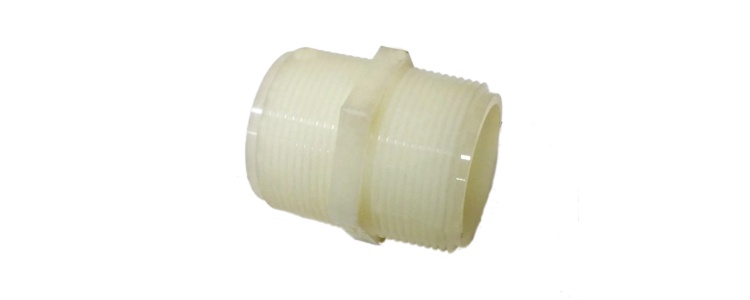 Ftg Poly Nipple 1-1/2MNPT/MNPT