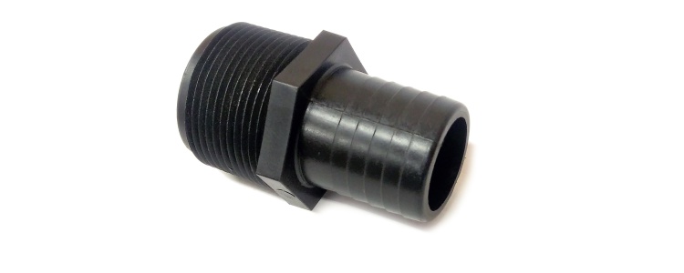 Ftg Poly Adpt 1-1/4MNPTx1-1/4HB