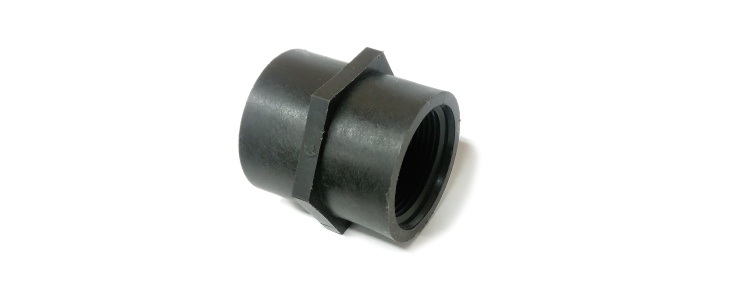 Ftg Poly Cplr 1-1/4FNPT/FNPT