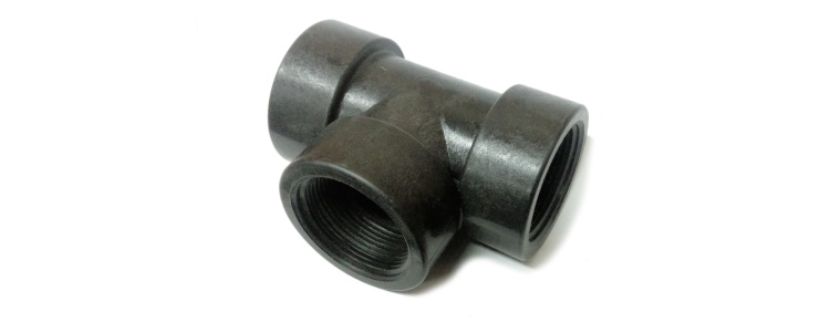 Ftg Poly Tee 1-1/2NPT F/F/F