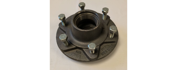 Idler Hub & Spindle, 6 bolt.