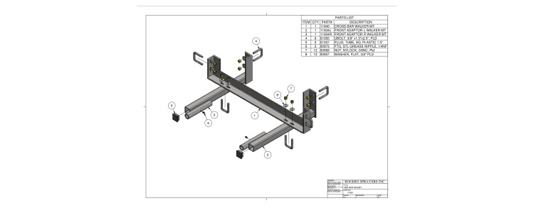 Mount Adapter FM Walker