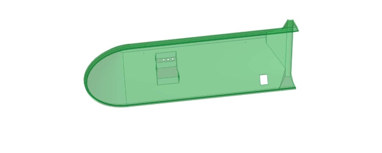 Shroud FA HP 3Noz Wing Grn Right