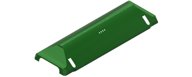 Shroud FA HP 4Noz Centre Grn