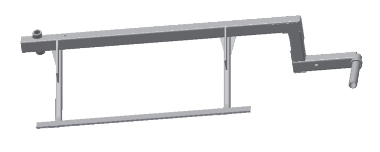 Wing Frame, 3 Noz. Al, R Wing Frame, 3 Noz. Al, R