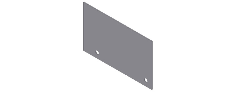 Backing Plate 4 Nozzle Wing