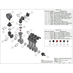 Flow Kit 4 Col w/gauge Flow Kit 4 Col w/gauge