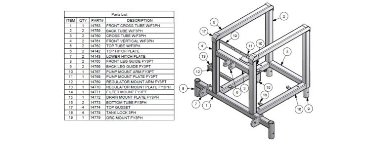 Frame Assembly FY3PH