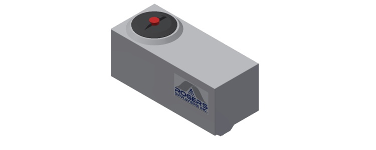 Tank Rect 25 USG, Front Mount