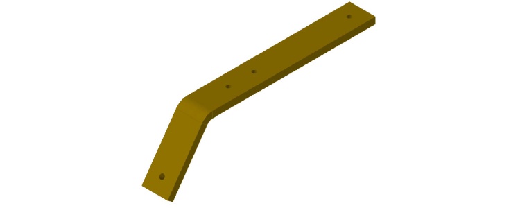 Back Top Support Plate