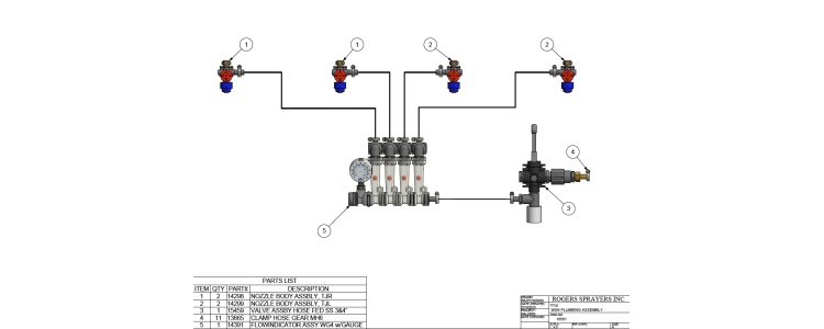 WG4 Plumbing Assembly WG4 Plumbing Assembly