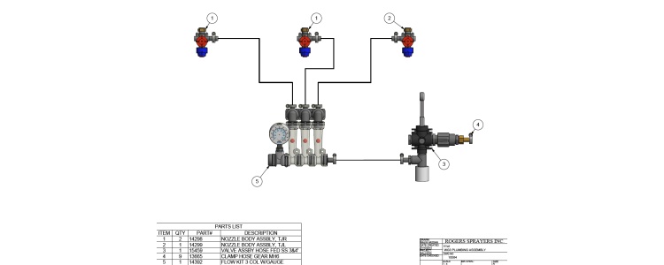 WG3 Plumbing Assembly WG3 Plumbing Assembly
