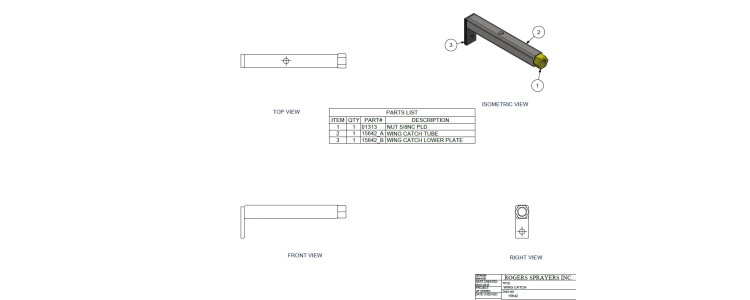 Wing Support Assembly GF13