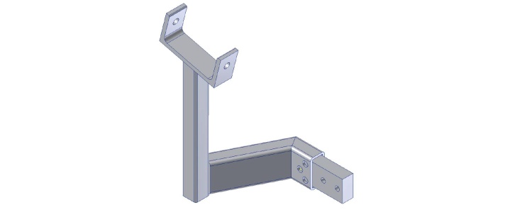 Boom Mount Ext GF13/15 L