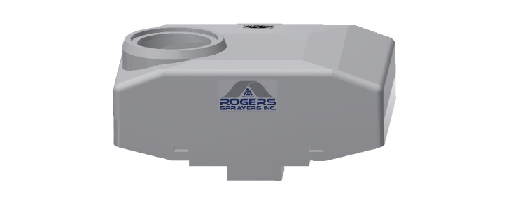 Tank Skid 100 USG, White