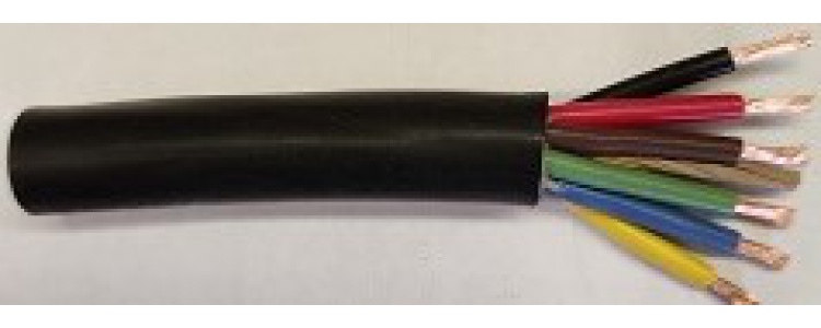 Wire 16/6 Jacketed (black) Wire 16/6 Jacketed (black)