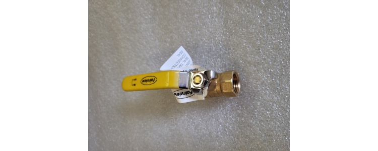 Valve Ball Brass 1/2 FNPT