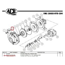 Ace Pumps,VOLUTE, 2,Ace Pumps,7AC-14-CCW-SS