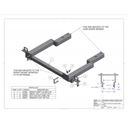 Mount Adapter FM JD935 Asby