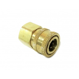 Ftg Brass Quick Coupler 3/8F x 3/8 FNPT