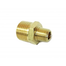 Ftg Brass Nipple 1/2x1/4NPT M/M