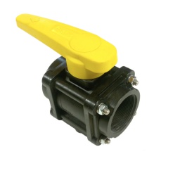 Valve Ball Poly 2FPT, Bolted