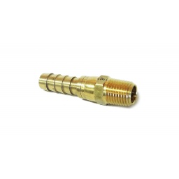 Ftg Brass Adpt 1/4MNPTx3/8HB, Swivel