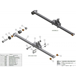 Float Arm Assembly, Left