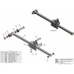 Float Arm Assembly, Right