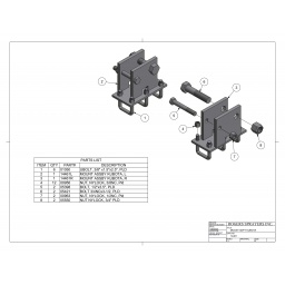 Mount Adapter FM Kubota 2880/3680/3990