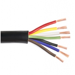 WT18-7 Trailer Cable, Stranded Bare Copper, 18-7 Gauge/conductors